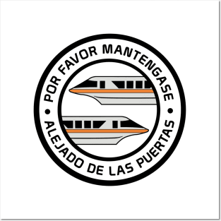 MonorailPorFavorOrange Posters and Art